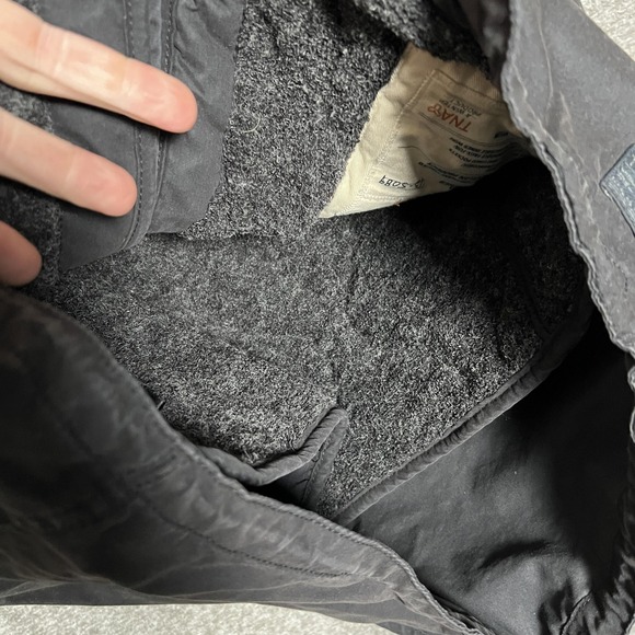 TNA Coat Womens Medium Black Britannia Parka‎ Military Removable Liner Hooded - Picture 5 of 7